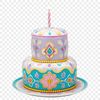 Delicious Cake Design PNG Transparent high-resolution birthday cake graphic with clear background.