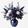 A high-resolution bouquet of flowers with a transparent background, suitable for commercial or personal use.