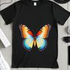 Iridescent Wings Vector Image A colorful insect with iridescent wings and delicate patterns.
