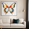 Colorful Insect Design PNG A high-resolution illustration of a colorful butterfly with clear background.