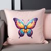 High Resolution Insect Illustration A colorful butterfly with delicate wings and intricate details, suitable for sublimation printing.