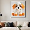 Cuddly Puppy in Clear Background A high-resolution transparent PNG image of a cute puppy in a clear background, perfect for sublimation and print quality.