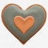 Free Heart Clipart Vector A transparent PNG heart icon with a clear background, suitable for sublimation printing or high-resolution designs.
