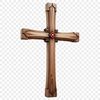 Simple Religious Cross Symbol PNG Image A high-resolution transparent PNG image of a simple religious cross symbol.