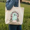 A whimsical fairy door with a clear background in high resolution, perfect for print or digital use.