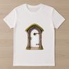 A whimsical fairy door with intricate details and transparent background, suitable for commercial or personal use.