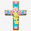 High Res Christian Symbol Design A high-resolution, transparent PNG cross design suitable for personal and commercial projects.