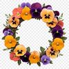Clear Background Wreath PNG Image A high-resolution floral wreath with clear background, designed for commercial or personal use in various projects.