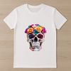 Free High-Resolution Skull PNG Image A high-resolution, transparent skull image in PNG format suitable for sublimation printing or DIY crafts.