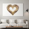 Beautiful Stylized Heart Symbol PNG A high-resolution transparent PNG image of a stylized heart symbol, suitable for commercial and personal use.