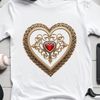 Simple Love Symbol PNG A simple, transparent heart icon with a clear background, ideal for sublimation printing or digital applications.