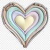 Heart Icon Transparent PNG A free, transparent heart icon with a clear background, ideal for print quality use in DIY projects or web design.