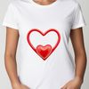 Transparent Heart Image A high-resolution transparent love heart with a clear background for commercial and personal use.