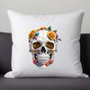 Skull Design with Clear Background A transparent skull design with a clear background, suitable for commercial or personal use.