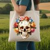 High Resolution Skeleton Graphic Design A transparent skull illustration with clear background, suitable for sublimation printing.