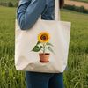 Bright Sunflower in Clear Background Large high-resolution PNG image of a single sunflower plant in a clear background, suitable for commercial and personal use.