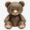 A high-resolution transparent image of a teddy bear suitable for commercial use.