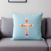 Christian Symbol Image - Transparent Crucifix PNG A simple white background with a transparent high-resolution image of a Christian crucifix in relief.