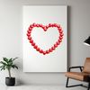 Free Commercial Use Heart Template A high resolution, transparent PNG heart with a clear background, suitable for sublimation and print quality applications.