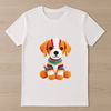 Adorable Cartoon Puppy in Vibrant Colors A high-resolution transparent image of a cute cartoon dog in various colors, ideal for DIY projects and personal use.