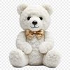 High Res Cute Teddy Graphic A high-resolution PNG image of a cuddly teddy bear with a transparent background.