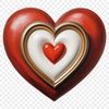 Free Heart Symbol PNG Image A free, high-resolution PNG image of a heart symbol with a clear background.