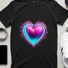 Clear Background Heart Design for Print A high-resolution, transparent PNG image of a stylized heart icon with a clear background, suitable for commercial use.