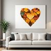 A free to download transparent heart PNG suitable for commercial use in web design, print projects, or DIY crafts.