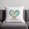 A transparent PNG image of a stylized heart icon with a clear background for commercial or personal use.