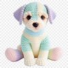 A high-resolution transparent PNG image of a cute little puppy with a clear background.