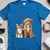 Illustration of a Happy Pet Pair An adorable illustration of a puppy and kitten paired together in high resolution PNG format.