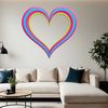 Beautiful Hearts Clip Art Design Heart shape with transparent background, suitable for commercial or personal use in sublimation printing projects.