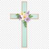 A simple high-resolution png image of a traditional crucifix featuring a clear background.