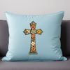 Simple Religious Symbol in High-Res PNG Format High-resolution transparent PNG image of a simple crucifix symbol with no background.