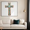 Transparent Cross Symbol A transparent PNG image of a cross with a clear background, suitable for sublimation printing and commercial use.