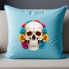 Simple Skull Design Element A simple transparent PNG image of a skull with a clear background.
