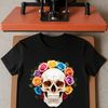 A transparent high-resolution skull illustration with a clear background.