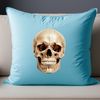 Free High-Res Skull Graphic A high-resolution transparent PNG image of a clear background skull.