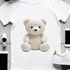 A high-resolution transparent teddy bear with a clear background, suitable for commercial or personal use.