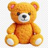 Large transparent teddy bear icon suitable for commercial or personal use, free to download as a high-resolution PNG.