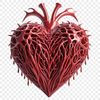 A large, free-to-use PNG image of a heart icon suitable for various commercial or personal projects.