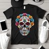 A high resolution transparent skull illustration with a clear background.