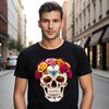 A high-resolution transparent PNG skull with a clear background, suitable for various creative projects.