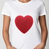 Multi-Layered Heart Symbol PNG A heart symbol made up of multiple layers, suitable for high-resolution sublimation printing.
