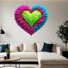 A transparent PNG image of a heart icon in high resolution, suitable for commercial or personal use.