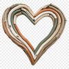 A high-resolution love heart graphic suitable for commercial use or DIY projects.