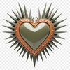 Free Love Icon PNG A clear background heart graphic suitable for commercial and personal use, available as a free download in PNG format.