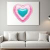 Stylized Love Heart Icon PNG Image A high-resolution transparent PNG image of a stylized love heart icon with a clear background.