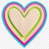 A transparent PNG image of a heart symbol.