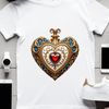 Transparent Heart Design in High Resolution High-resolution heart graphic in PNG format suitable for various design projects.